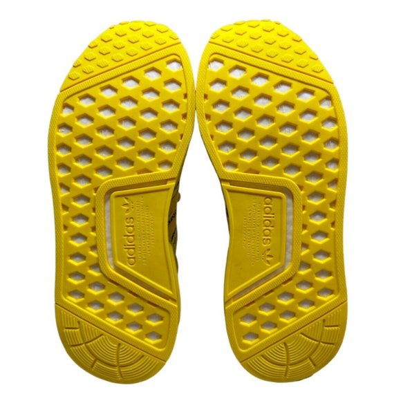 adidas Originals NMD_R1 V2 (LZI44) Shoes Kids size 5.5 Women's 7 Beam Yellow - Picture 3 of 14